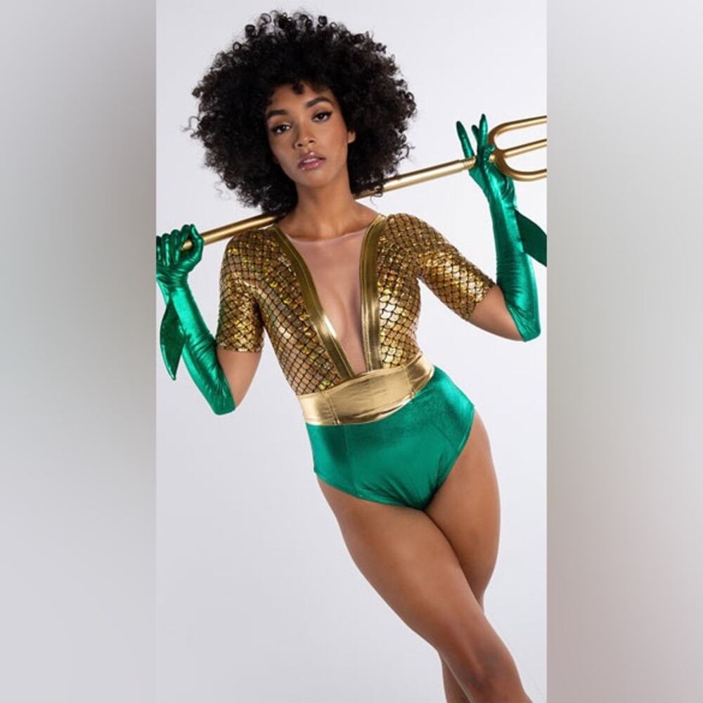 NEW Starline Atlantis Queen Aquatic Mermaid Costume Size Medium